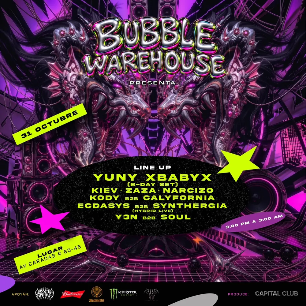 Flyer de Bubble Warehouse